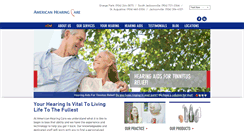 Desktop Screenshot of americanhearingcare.net